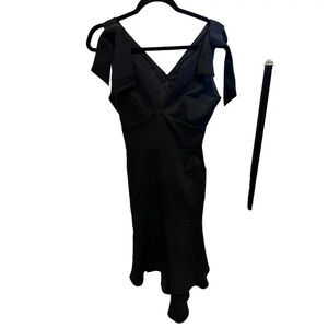 Nordstrom Harlyn Women's Black Sleeveless Back Zip Dress Size XS